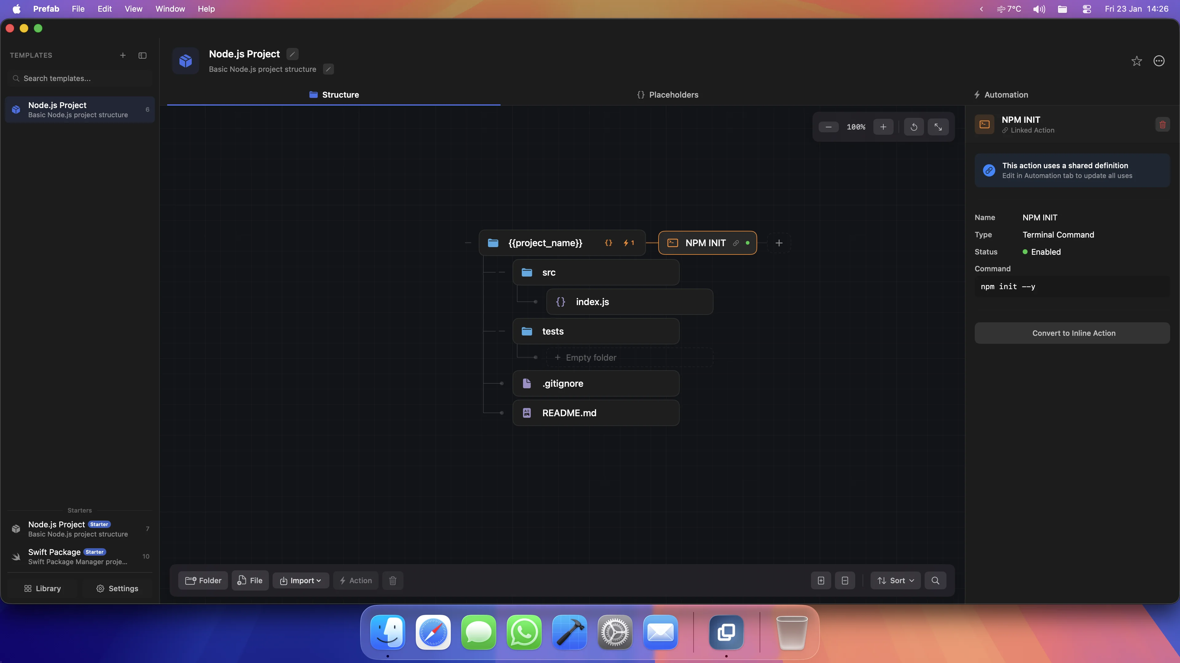 Folder Customization
